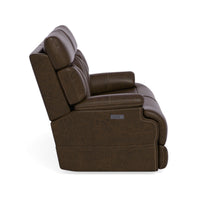 Clive Power Reclining Loveseat with Power Headrests & Lumbar