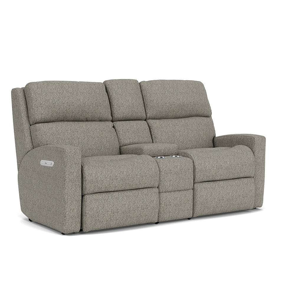 Catalina Power Reclining Loveseat with Console & Power Headrests