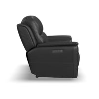 Crew Power Reclining Loveseat with Power Headrests & Lumbar