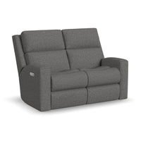 Score Power Reclining Loveseat with Power Headrests & Lumbar