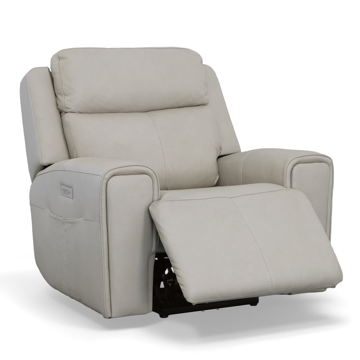 Barnett Power Recliner with Power Headrest & Lumbar