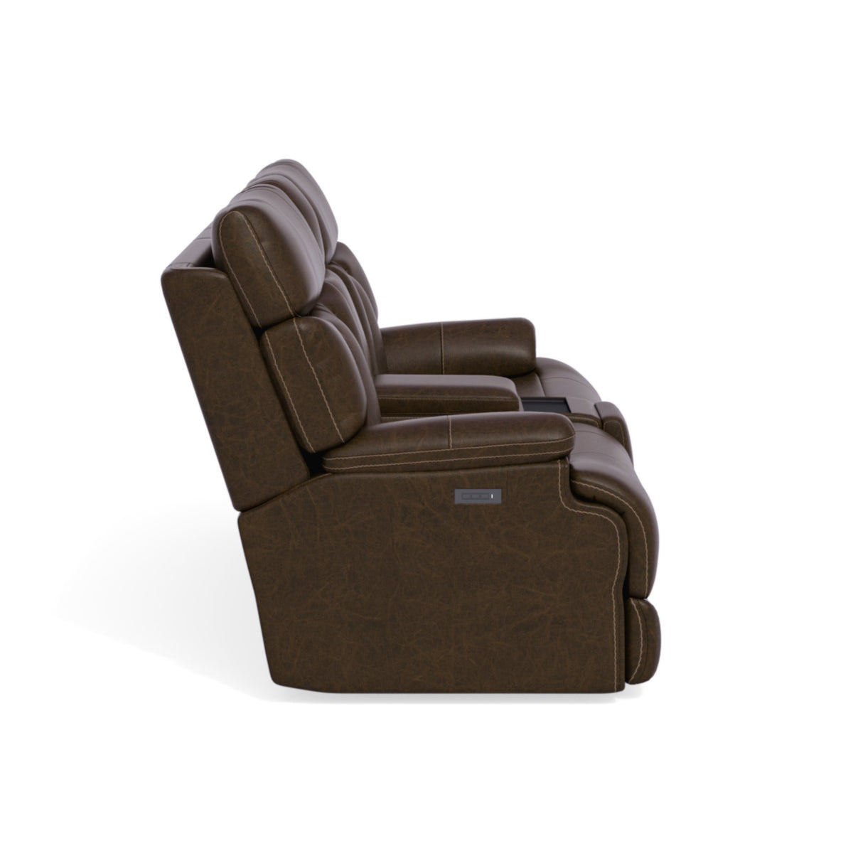 Clive Power Reclining Loveseat with Console & Power Headrests & Lumbar