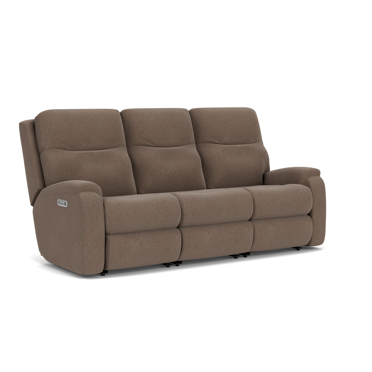 Penn Power Reclining Sofa with Power Headrests & Lumbar
