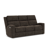 Score Power Reclining Sofa with Power Headrests & Lumbar