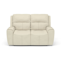Ellis Power Reclining Loveseat with Power Headrests