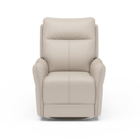 Spin Swivel Power Recliner with Power Headrest & Lumbar