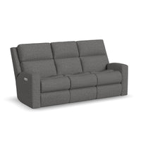 Score Power Reclining Sofa with Power Headrests & Lumbar