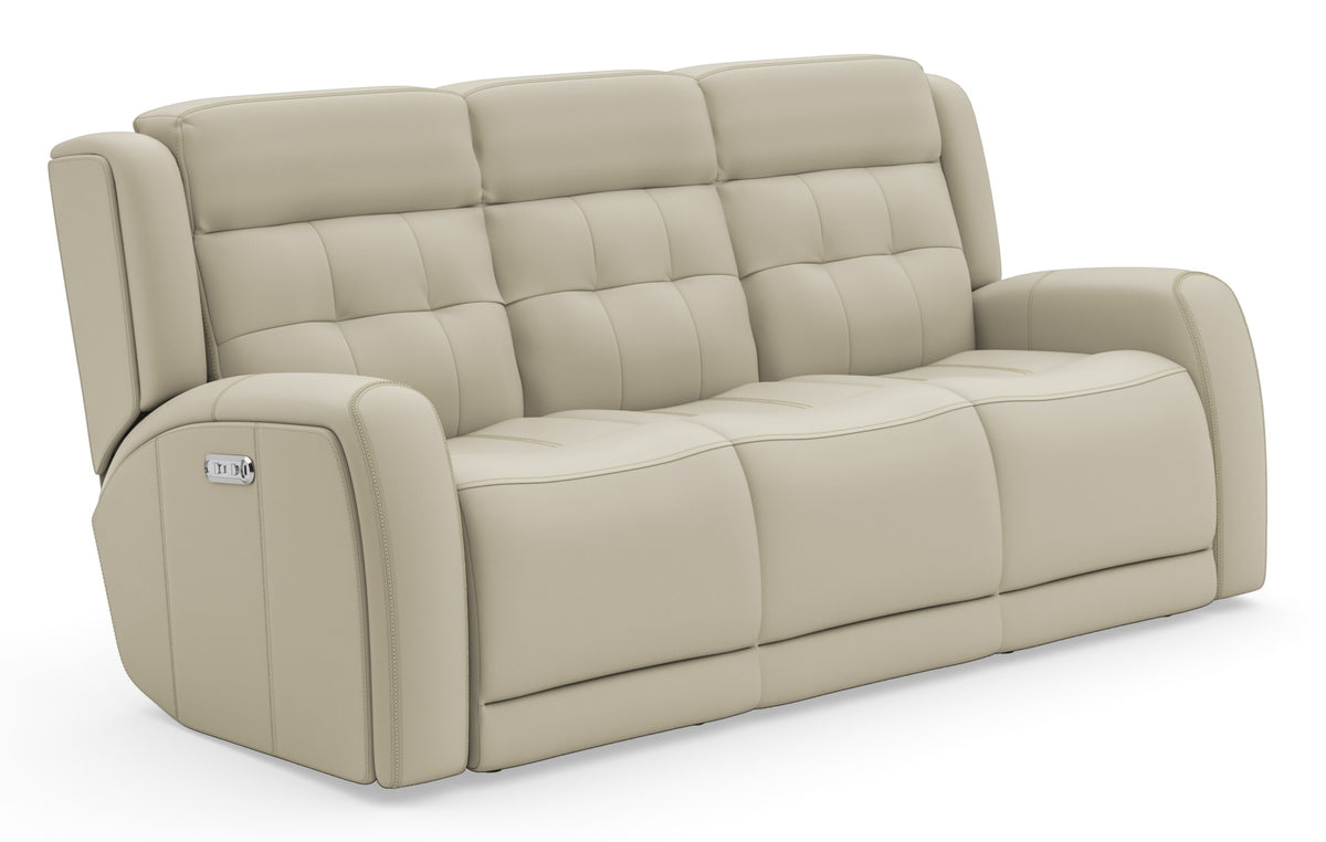 Grant Power Reclining Sofa with Power Headrests