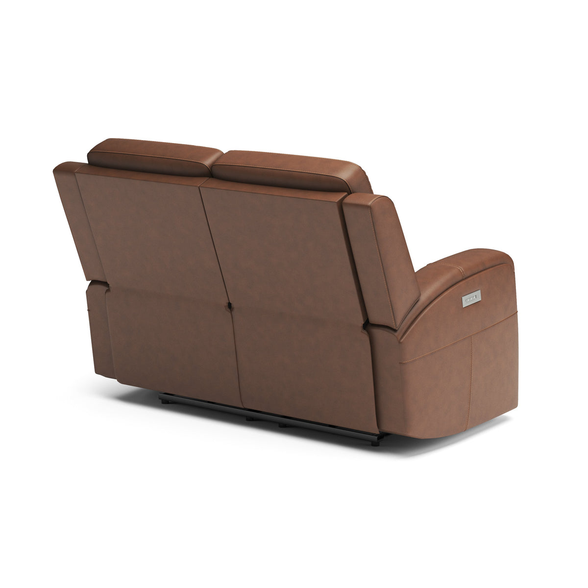 Linden Power Reclining Loveseat with Power Headrests & Lumbar
