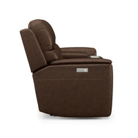 Henry Power Reclining Loveseat with Console & Power Headrests & Lumbar