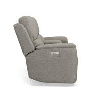 Henry Power Reclining Loveseat with Console & Power Headrests & Lumbar
