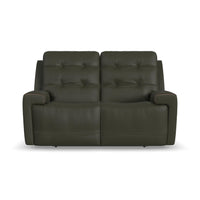 Iris Power Reclining Loveseat with Power Headrests