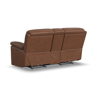 Jackson Power Reclining Loveseat with Console & Power Headrests