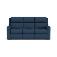 Score Power Reclining Sofa with Power Headrests & Lumbar