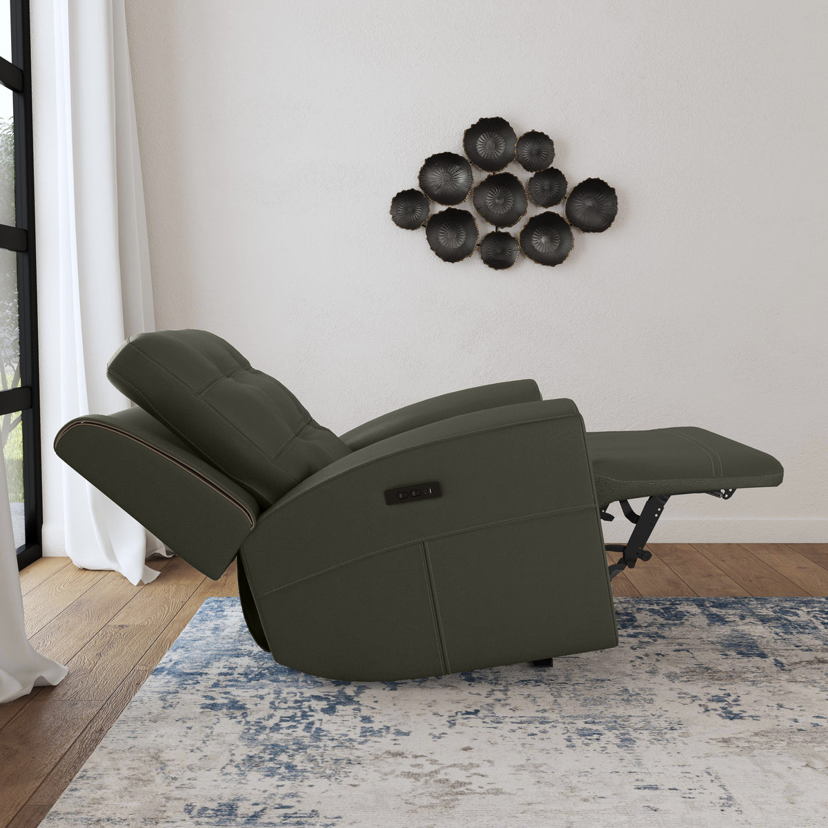 Iris Power Recliner with Power Headrest