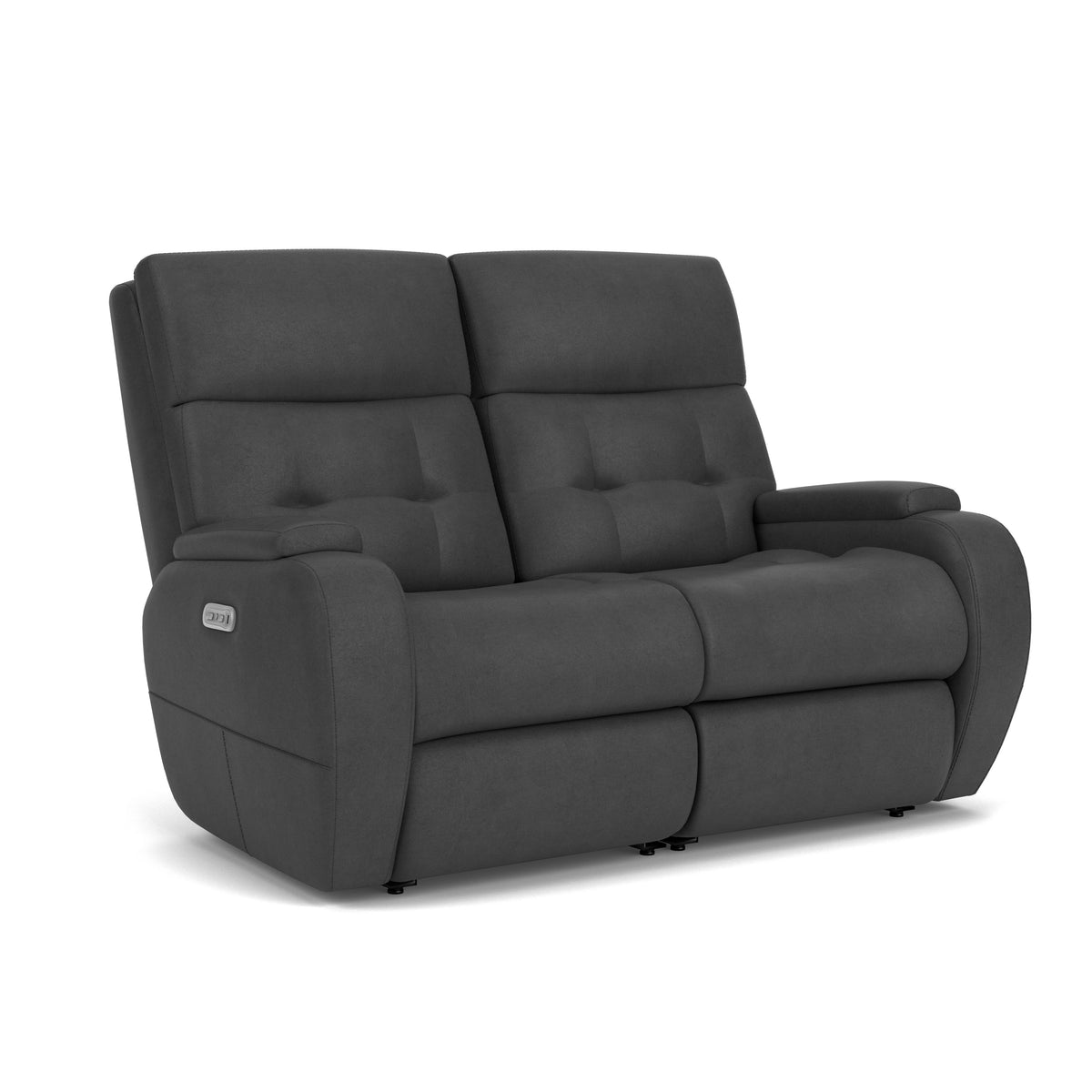 Strait Power Reclining Loveseat with Power Headrests