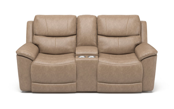 Cade Power Reclining Loveseat with Console & Power Headrests & Lumbar