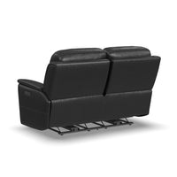 Crew Power Reclining Loveseat with Power Headrests & Lumbar