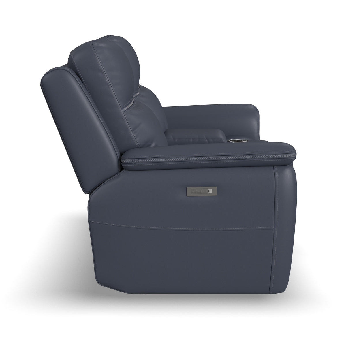 Sawyer Power Reclining Loveseat with Console & Power Headrests & Lumbar