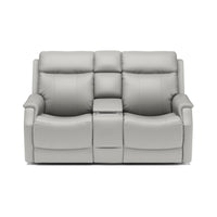 Easton Power Reclining Loveseat with Console & Power Headrests & Lumbar