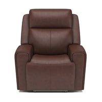 Barnett Power Recliner with Power Headrest & Lumbar
