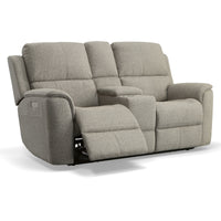 Henry Power Reclining Loveseat with Console & Power Headrests & Lumbar