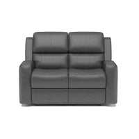 Linden Power Reclining Loveseat with Power Headrests & Lumbar