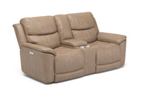 Cade Power Reclining Loveseat with Console & Power Headrests & Lumbar
