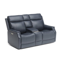 Easton Power Reclining Loveseat with Console & Power Headrests & Lumbar