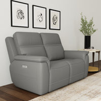 Sawyer Power Reclining Loveseat with Power Headrests & Lumbar