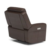 Barnett Power Recliner with Power Headrest & Lumbar