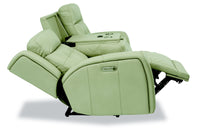 Grant Power Reclining Sofa with Power Headrests