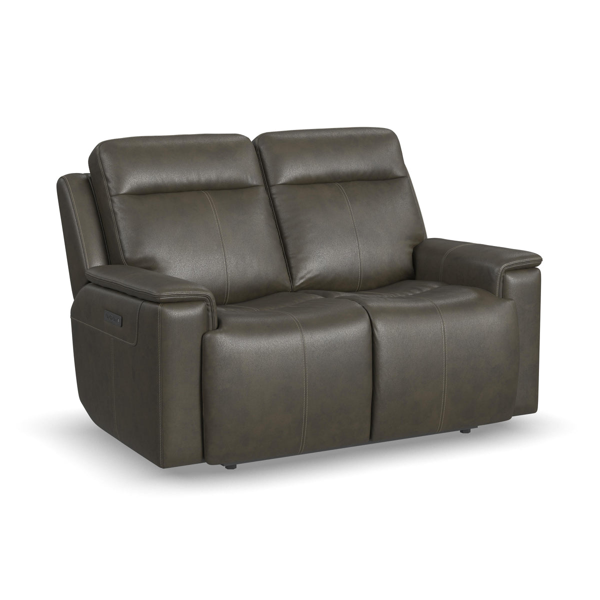Odell Power Reclining Loveseat with Power Headrests & Lumbar