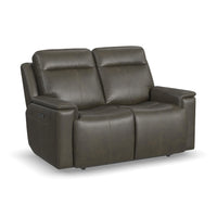 Odell Power Reclining Loveseat with Power Headrests & Lumbar
