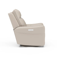 Spin Swivel Power Recliner with Power Headrest & Lumbar