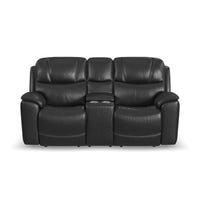 Crew Power Reclining Loveseat with Console & Power Headrests & Lumbar