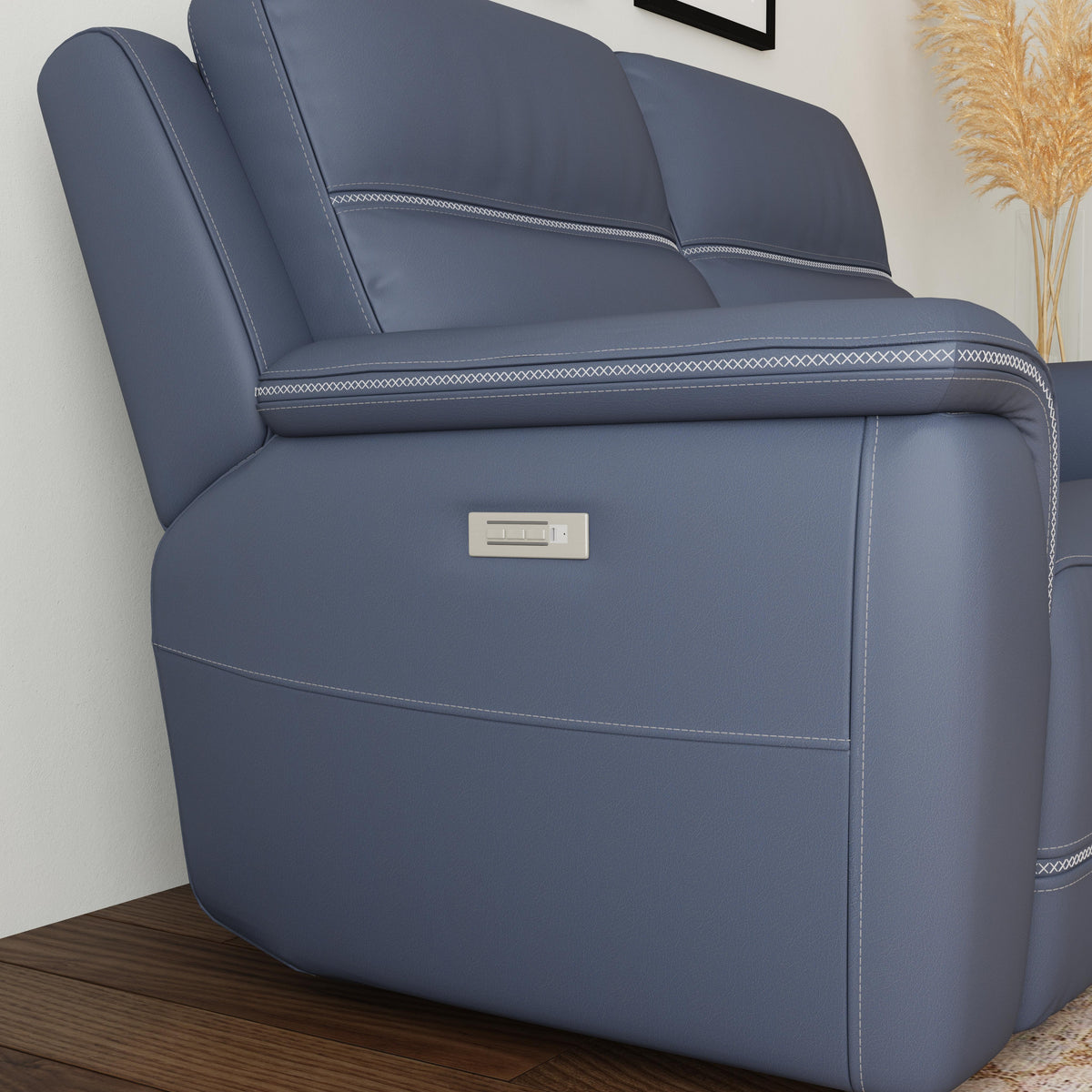 Sawyer Power Reclining Loveseat with Power Headrests & Lumbar
