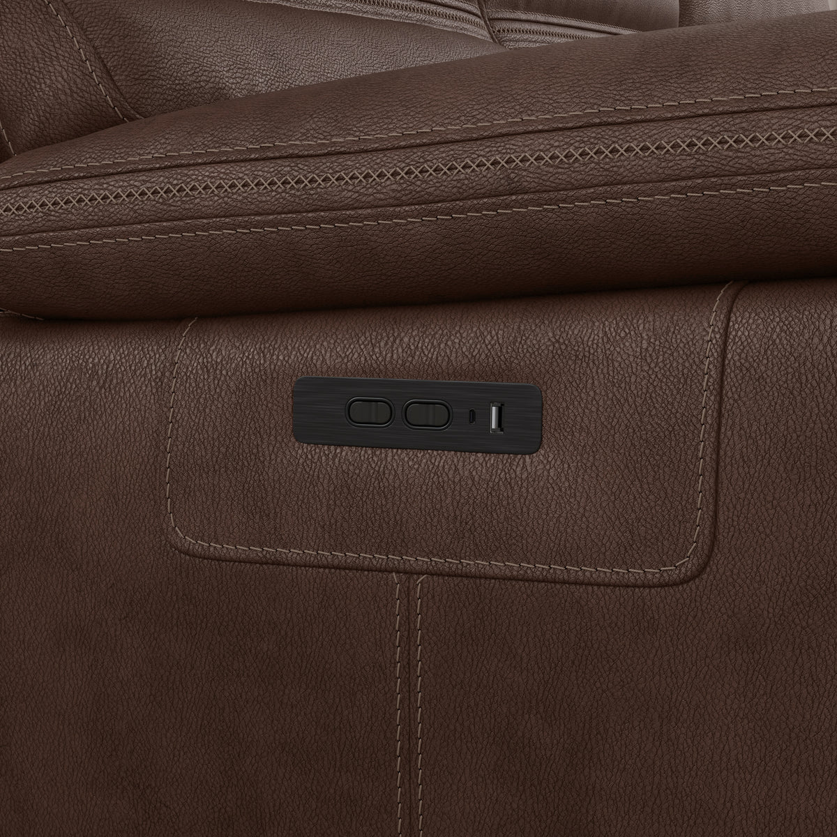 Jackson Power Reclining Sofa with Power Headrests