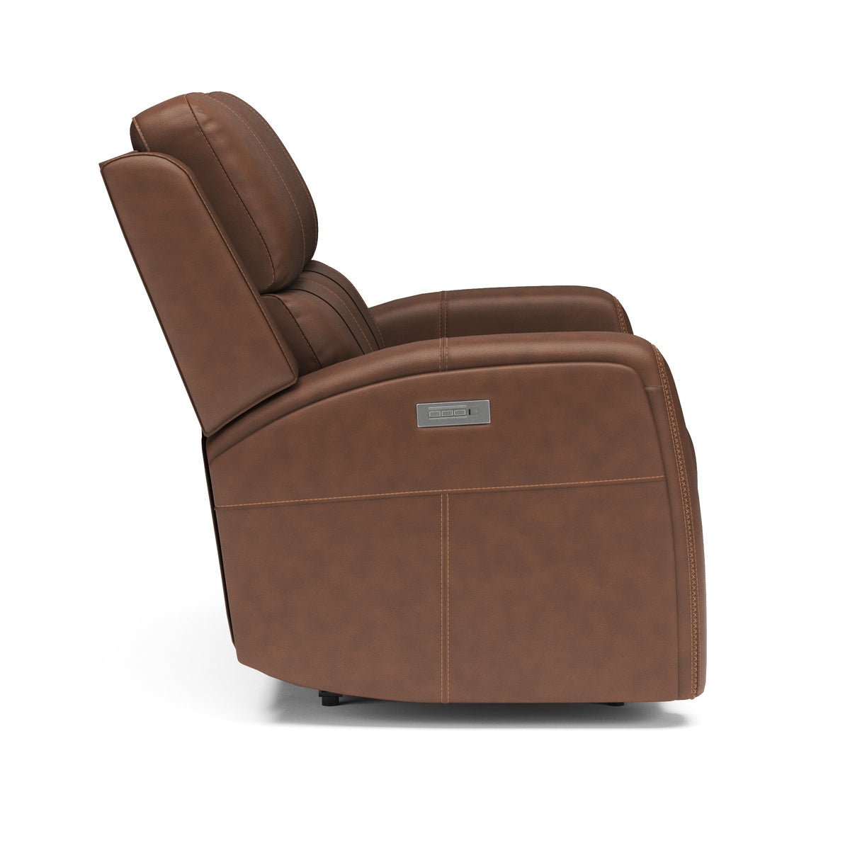 Linden Power Reclining Loveseat with Power Headrests & Lumbar