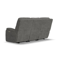 Penn Power Reclining Sofa with Power Headrests & Lumbar