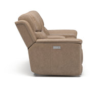 Cade Power Reclining Loveseat with Console & Power Headrests & Lumbar