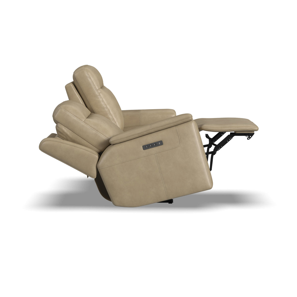 Odell Power Reclining Loveseat with Power Headrests & Lumbar