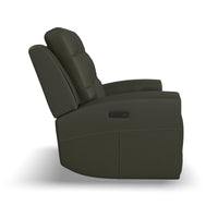 Iris Power Reclining Loveseat with Power Headrests