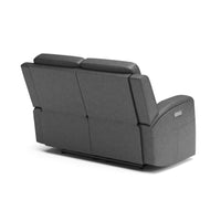 Linden Power Reclining Loveseat with Power Headrests & Lumbar