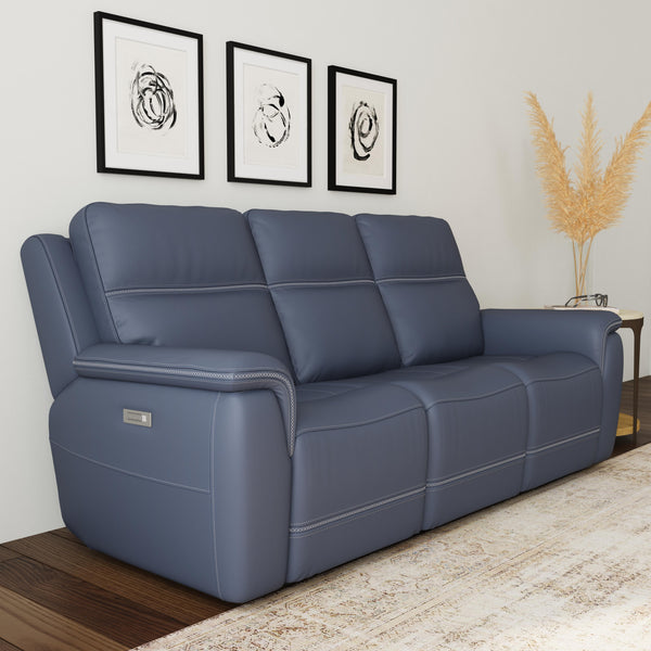 Sawyer Power Reclining Sofa with Power Headrests & Lumbar