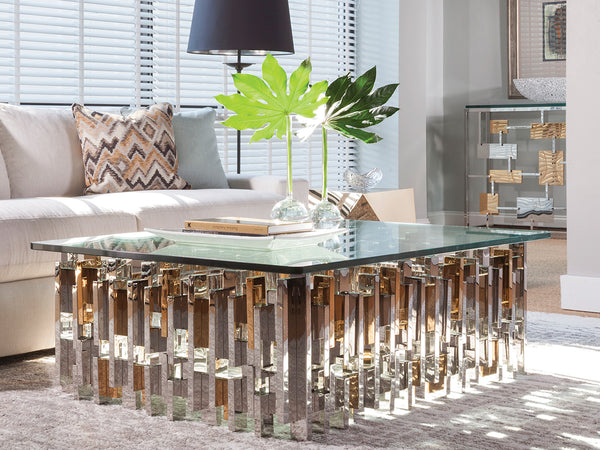 Cityscape Rectangular Cocktail Table