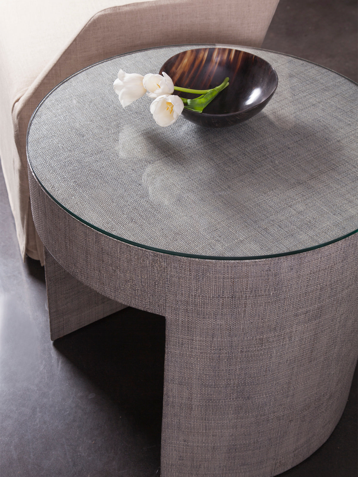 Precept Round End Table