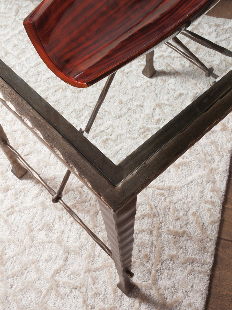 Cortona Console With Glass Top