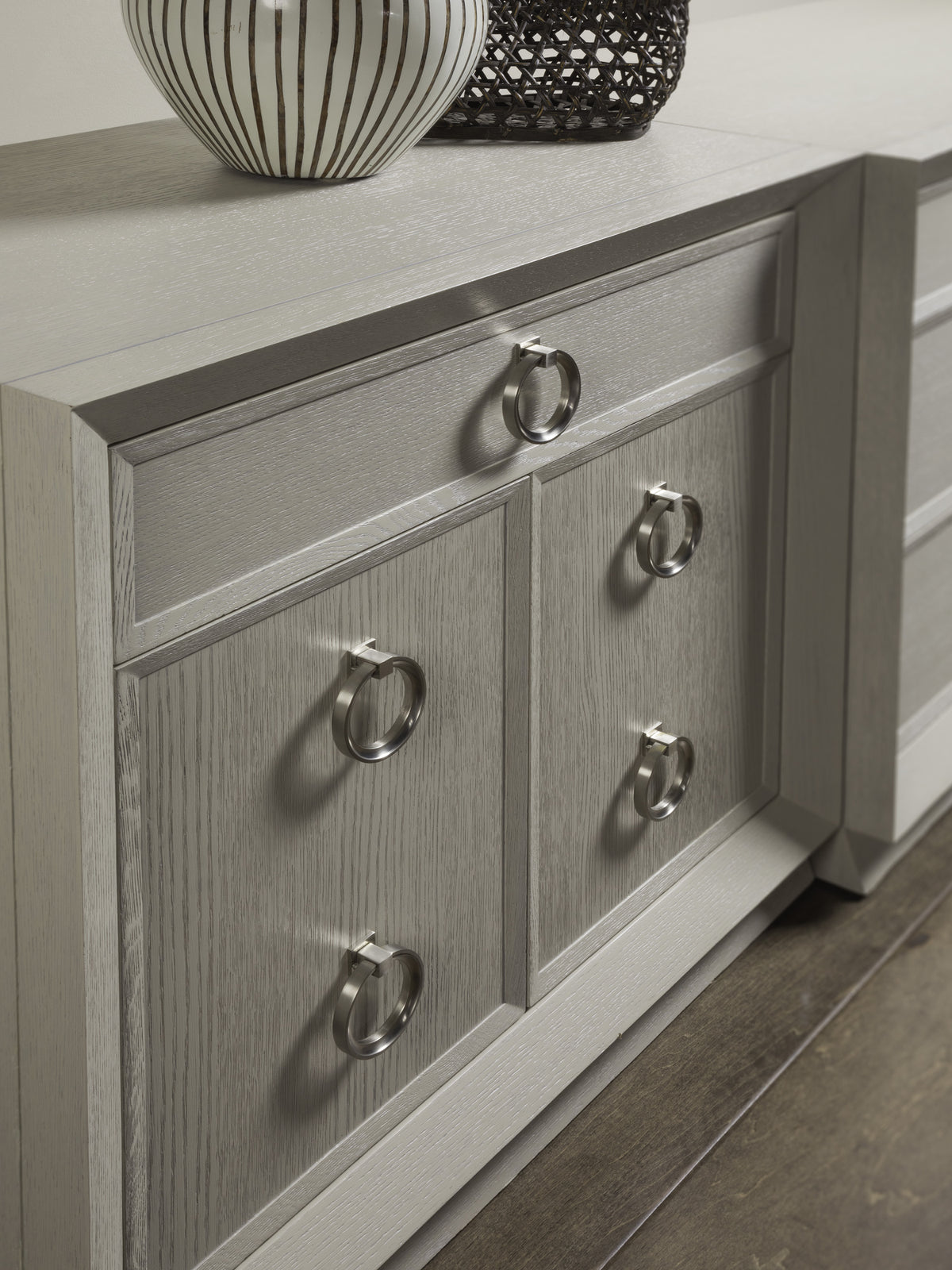 Zeitgeist White Hall Door Chest