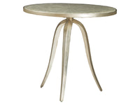 Capiz Round End Table